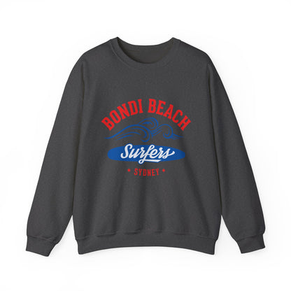 Bondi Beach Surfers Sydney Crewneck Sweatshirt