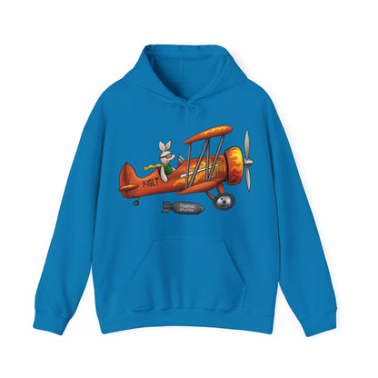 This little Piggy Pilot design Unisex Hoodie - Funky Aviation