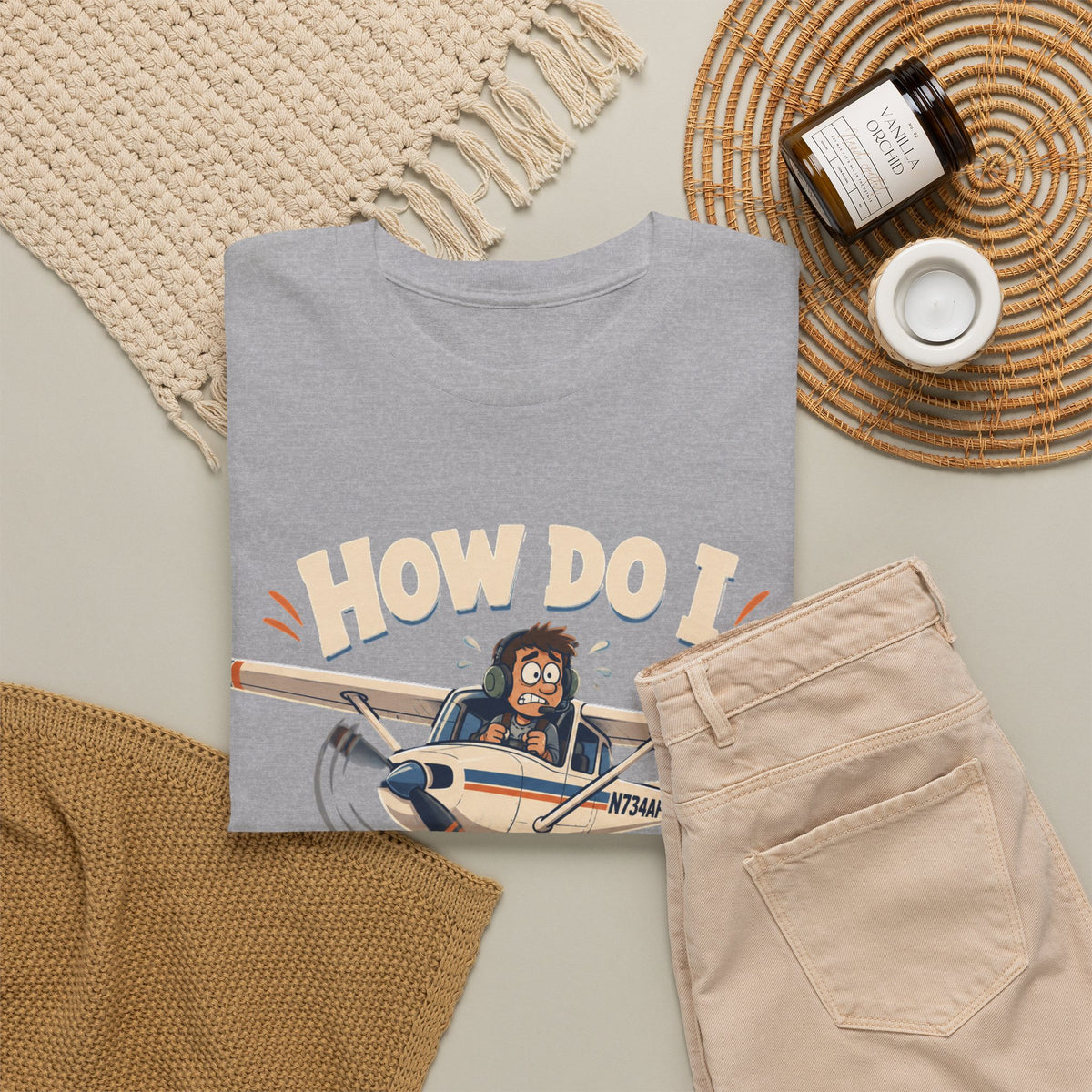 How Do I Land This Thing? Funny Pilot Aviation T-Shirt