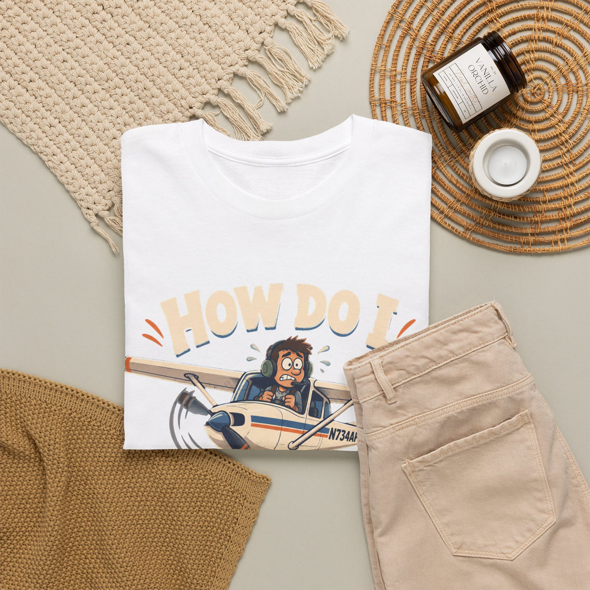 How Do I Land This Thing? Funny Pilot Aviation T-Shirt