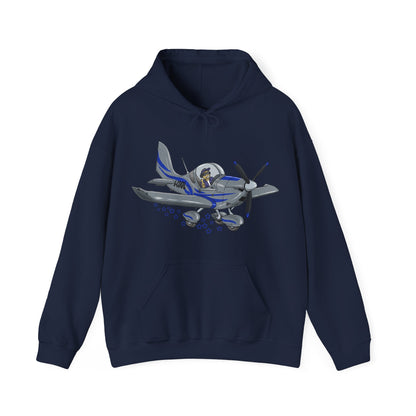 Eurostar EV97 Captain Cool Unisex Heavy Blend™ Hooded Sweatshirt - Funky Aviation