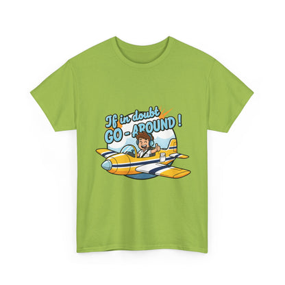 "If in Doubt, Go Around" Pilot Plane T‑Shirt