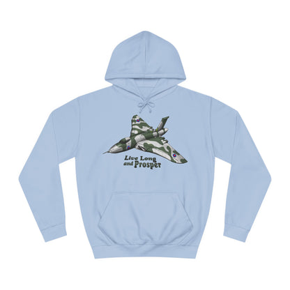 Vulcan Bomber Aircraft Unisex College Hoodie - Funky Aviation
