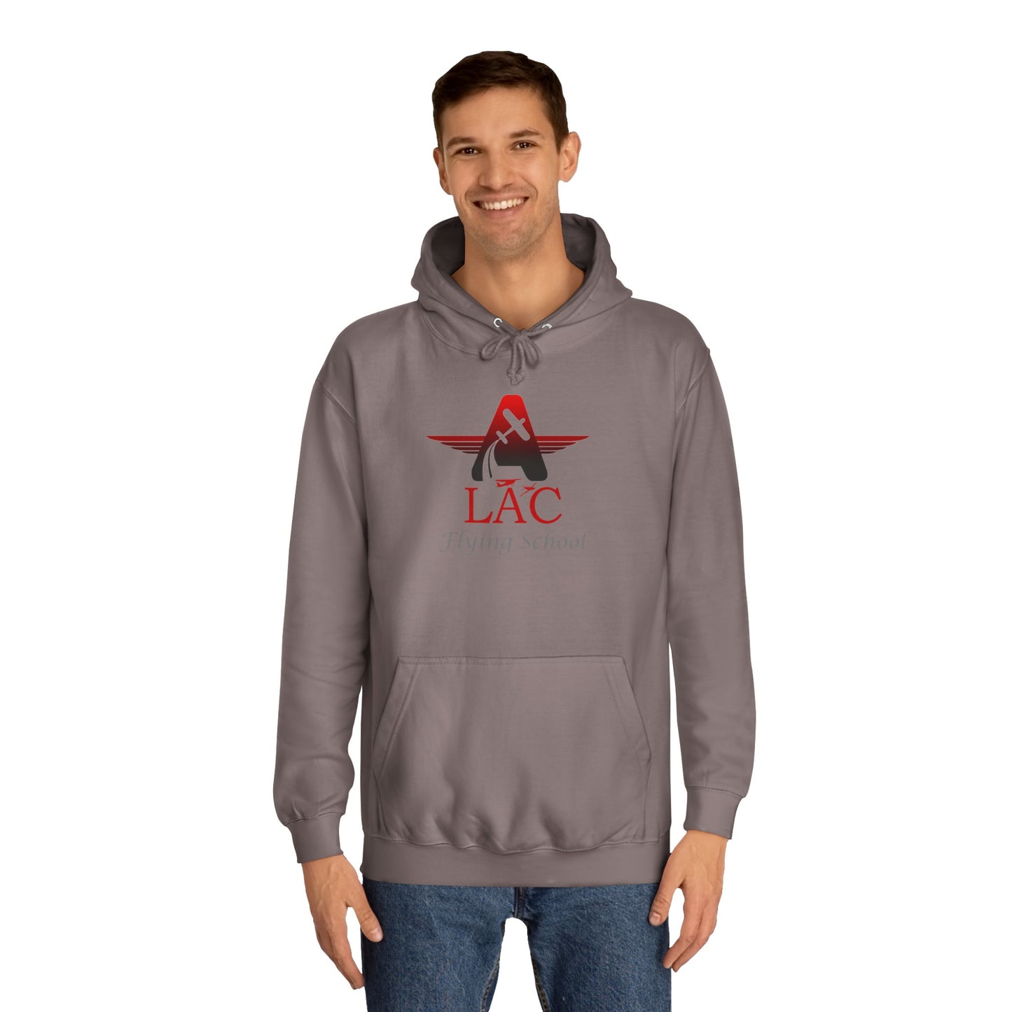 College Hoodie - LAC Flying School Logo
