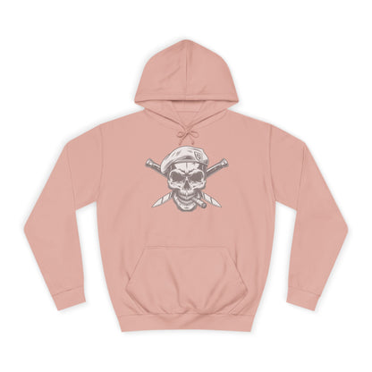 Combat Skull Cigar Design - Hoodie