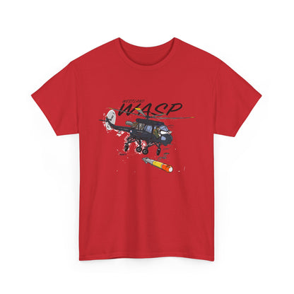 Wasp Attack Helicopter Tee — Military Aviation Graphic T-Shirt
