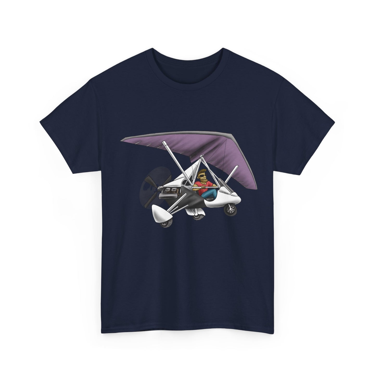 Flexwing Microlight Aircraft T-Shirt — Ultralight Aviation Tee for Pilots & Enthusiasts