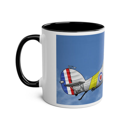 Vintage Nimrod Two-Tone Coffee Mugs, 11oz - Funky Aviation