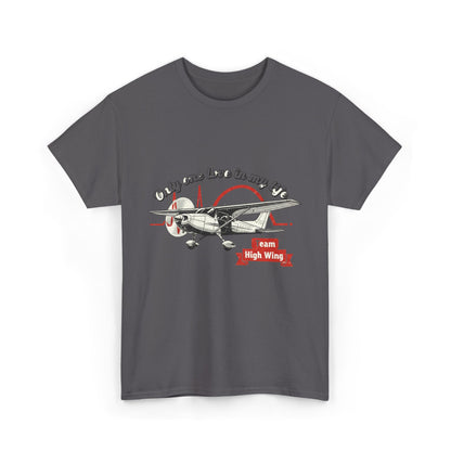Team High Wing Aviation T-Shirt — Pilots & Plane Lovers