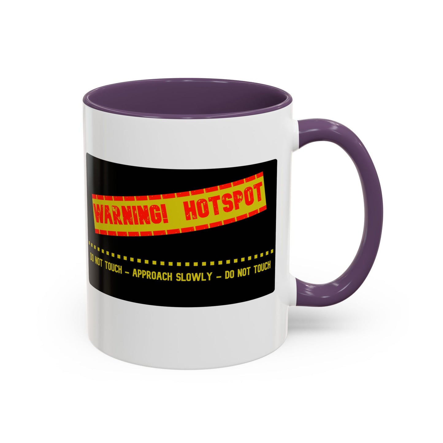 Warning ! Hotspot ! SLA Aviation Accent Coffee Mug (11oz)