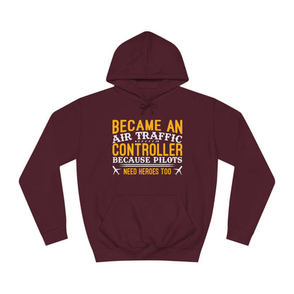 ATC Slogan Unisex College Hoodie - Funky Aviation