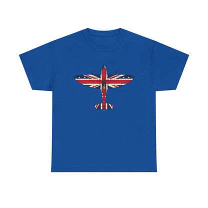 Union Jack Vintage Aircraft  T-Shirt