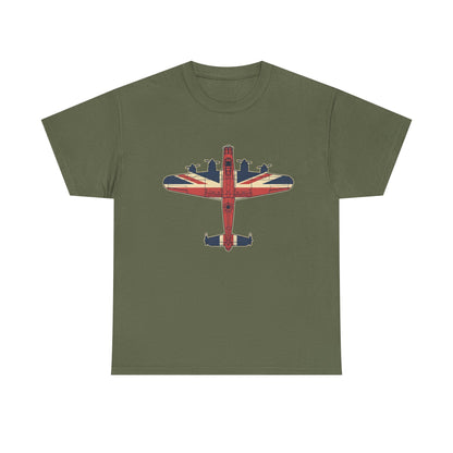 British Aviation Union Jack Bomber T-Shirt
