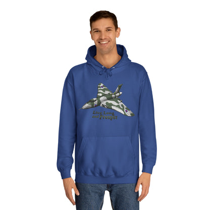 Vulcan Bomber Aircraft Unisex College Hoodie - Funky Aviation