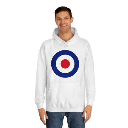 Roundel Design Unisex College Hoodie - Funky Aviation