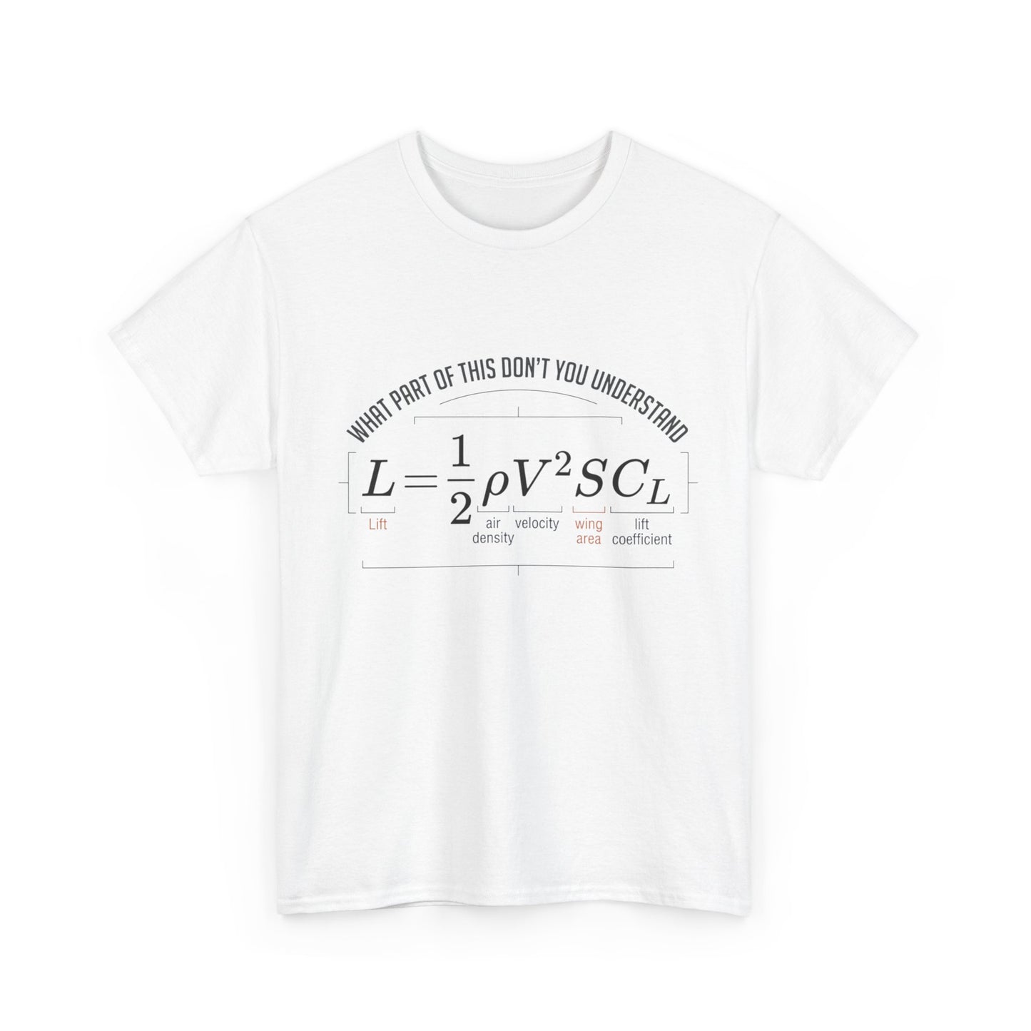 Physics Formula T-Shirt – “What Part of This Don’t You Understand?” Tee