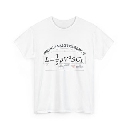 Physics Formula T-Shirt – “What Part of This Don’t You Understand?” Tee