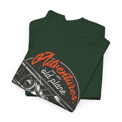 Adventure Airplane Vintage Aviation T-Shirt