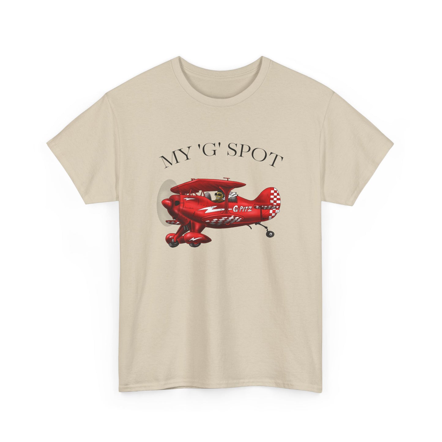 My 'G' Spot Aerobatic Unisex Heavy Cotton Tee