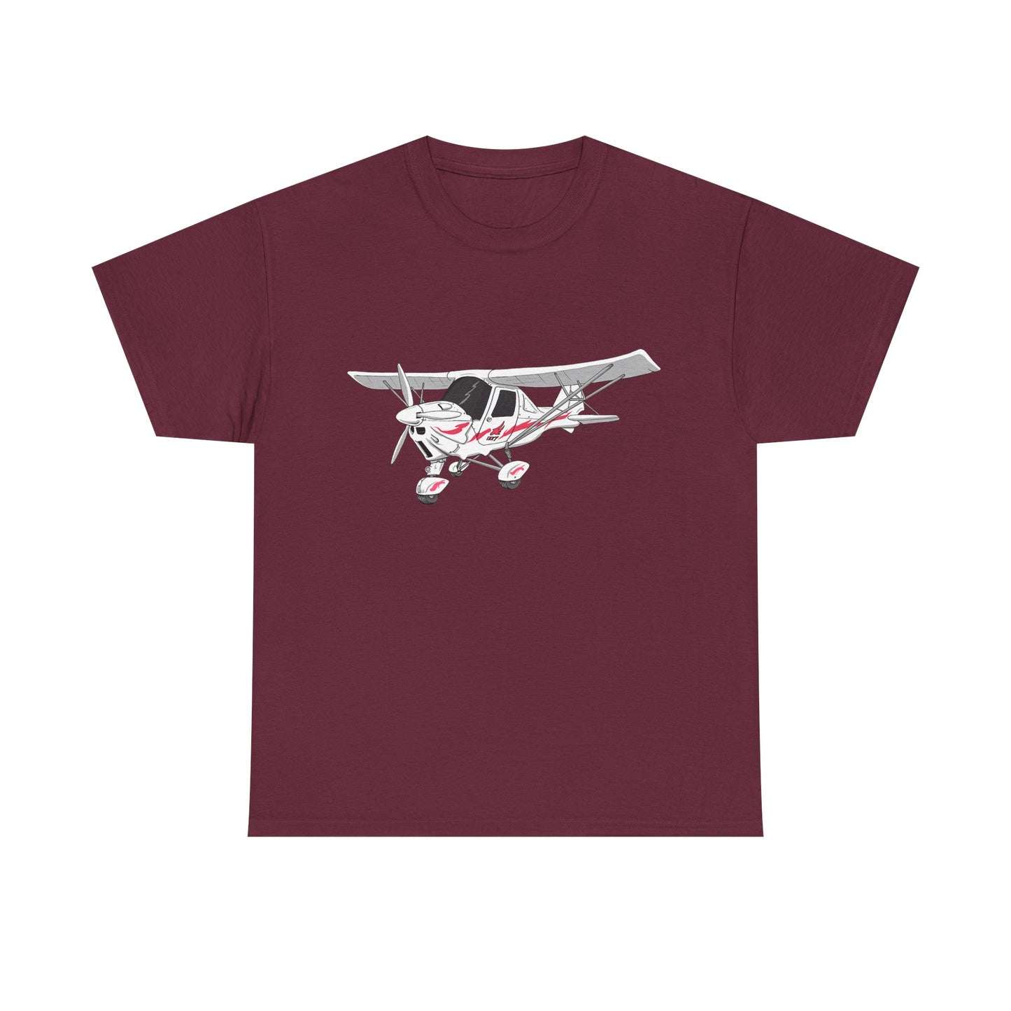 C42 Microlight Unisex Tee with Red Decals