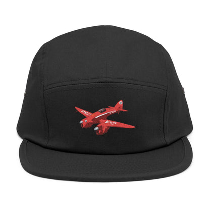 Vintage Comet Racer 5-Panel Cap — Embroidered Racing Logo