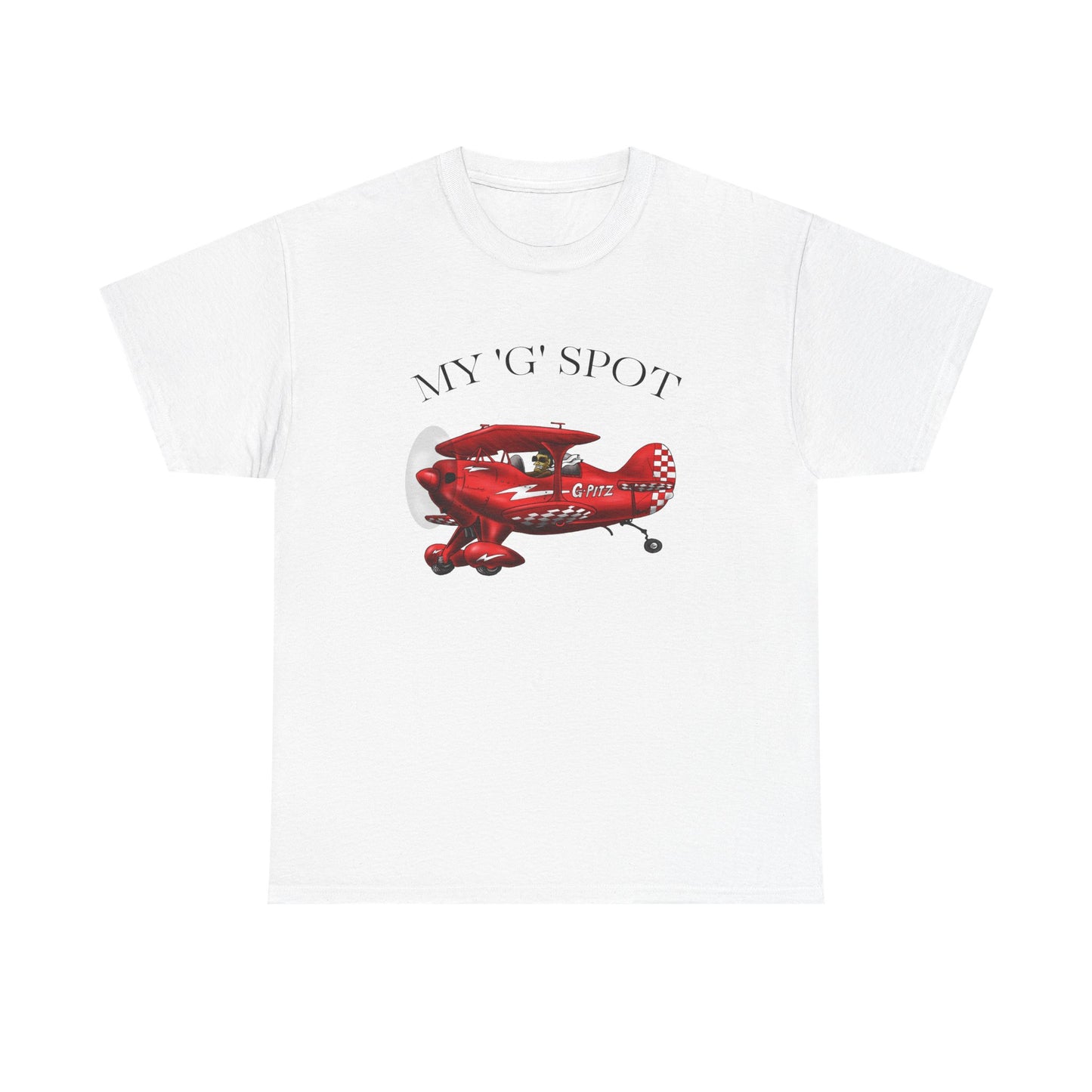 My 'G' Spot Aerobatic Unisex Heavy Cotton Tee