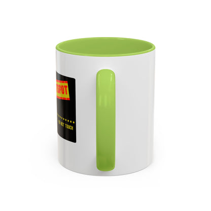 Warning ! Hotspot ! SLA Aviation Accent Coffee Mug (11oz)
