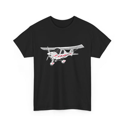 C42 Microlight Unisex Tee with Red Decals