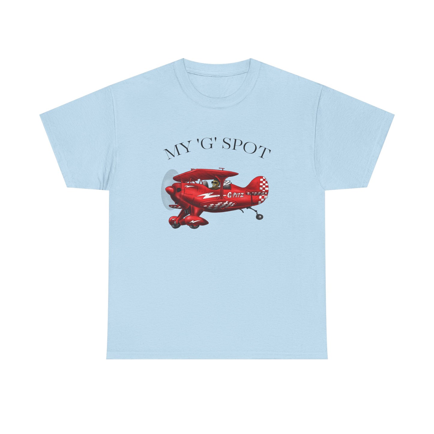My 'G' Spot Aerobatic Unisex Heavy Cotton Tee