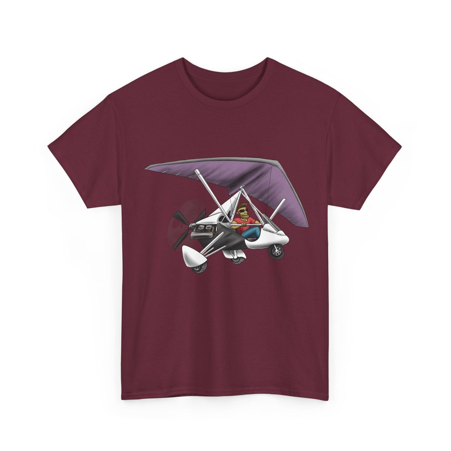 Flexwing Microlight Aircraft T-Shirt — Ultralight Aviation Tee for Pilots & Enthusiasts