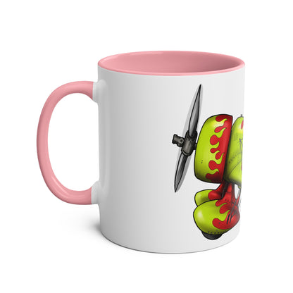 Gee Bee Two-Tone Coffee Mugs, 11oz - Funky Aviation