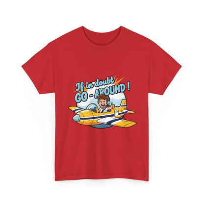 "If in Doubt, Go Around" Pilot Plane T‑Shirt
