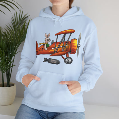 This little Piggy Pilot design Unisex Hoodie - Funky Aviation
