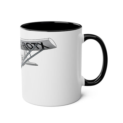 Rotax Cartoon Ikarus C42 Microlight 11oz Coffee Mug