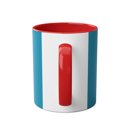 Cess-Nah Slogan Two-Tone Coffee Mugs, 11oz - Funky Aviation