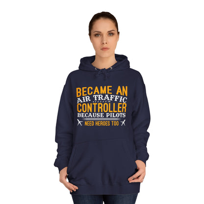 ATC Slogan Unisex College Hoodie - Funky Aviation