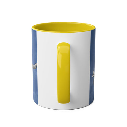 BOAC Boeing 747 Two-Tone Coffee Mugs, 11oz - Funky Aviation