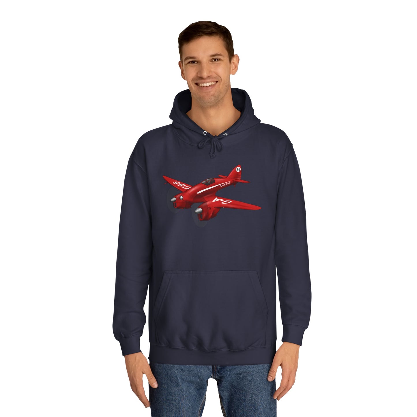 Historic Comet Racer  - Historic Aircraft Hoodie