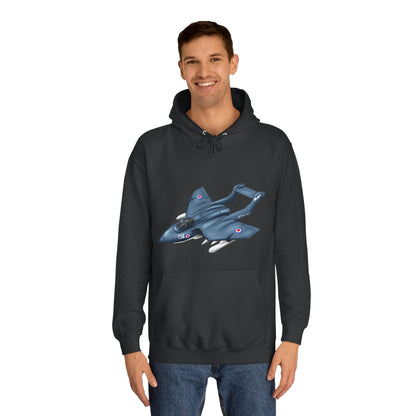 Sea Vixen Unisex College Hoodie - Funky Aviation