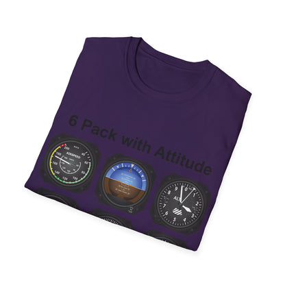 Aviator 6 Pack Unisex T-Shirt - Attitude Collection