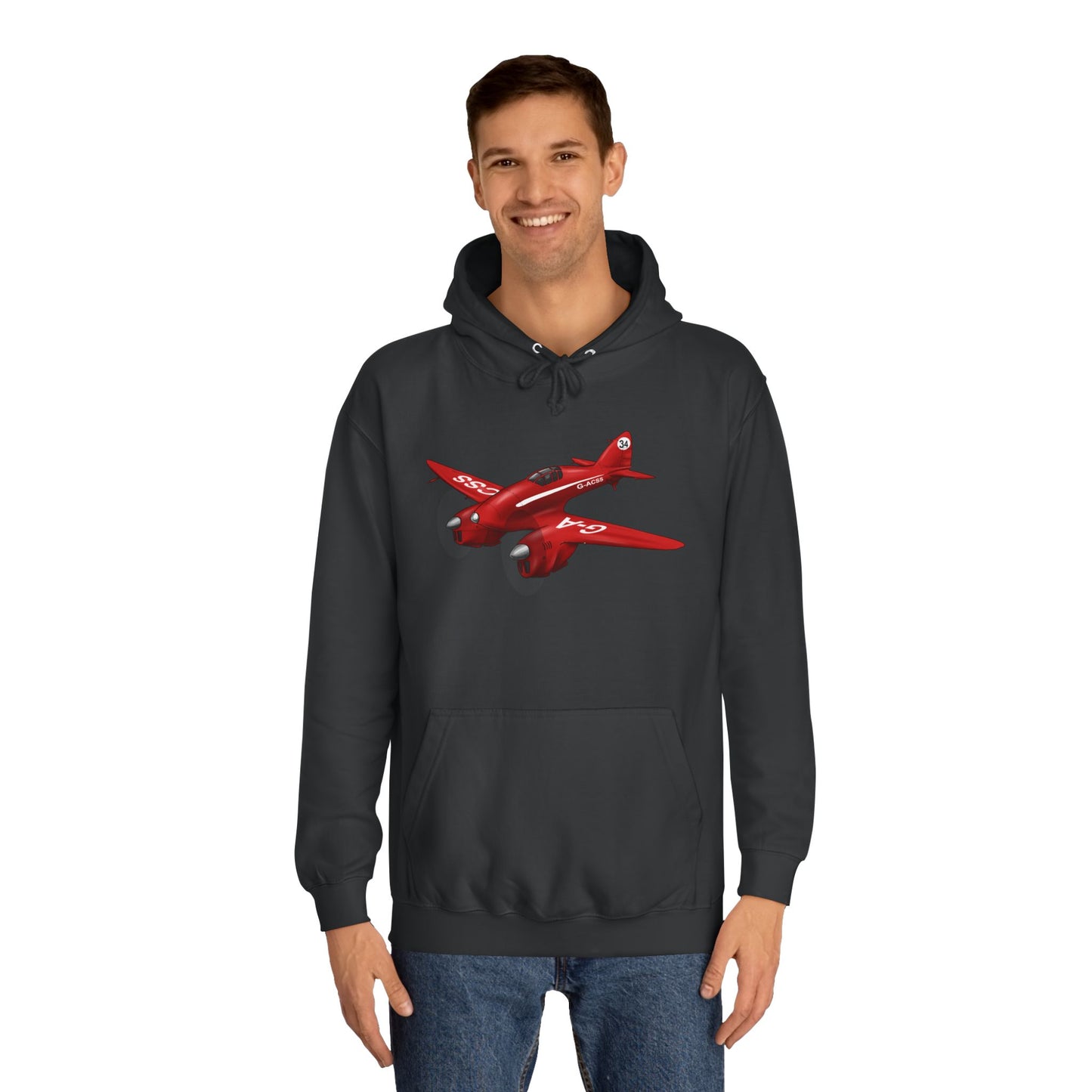 Historic Comet Racer  - Historic Aircraft Hoodie