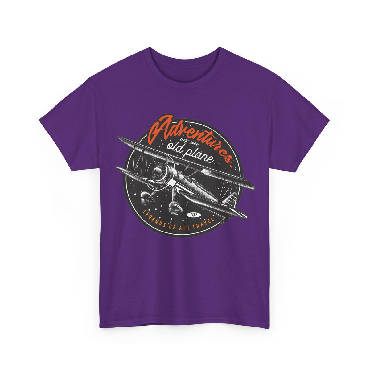 Adventure Airplane Vintage Aviation T-Shirt