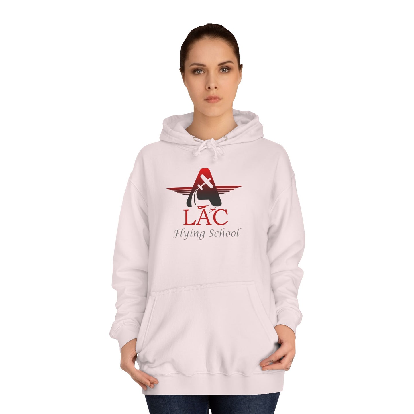College Hoodie - LAC Flying School Logo