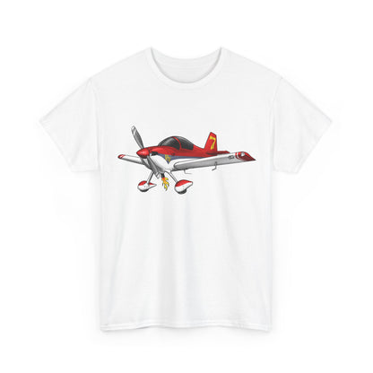 RV7 — Red Graphic Tee for Pilots