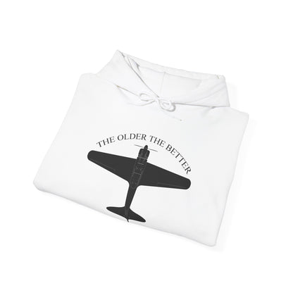 The Older the Better Classic Airplane Hoodie