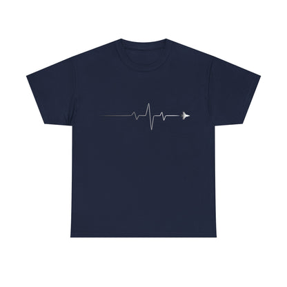 Aviation Is My Heartbeat T-Shirt
