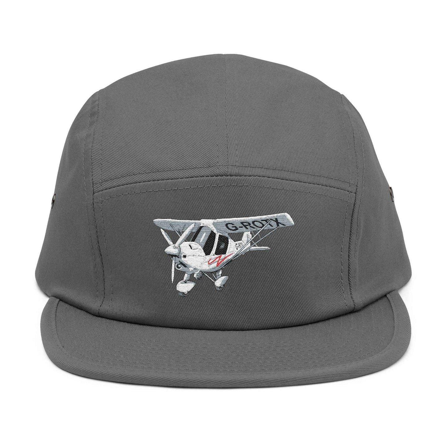 Rotax Ikarus C42 Sports Aviation Racing Embroidered 5-Panel Cap