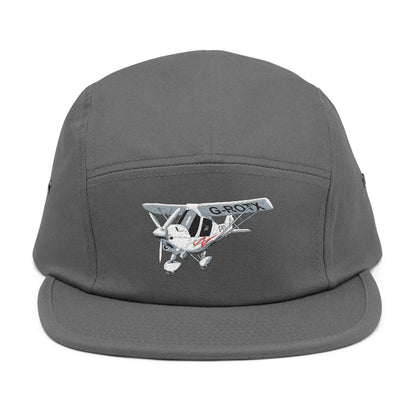 Rotax Ikarus C42 Sports Aviation Racing Embroidered 5-Panel Cap