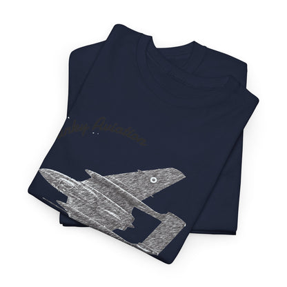 Funky Aviation Sea Vixen Vintage Aircraft T-Shirt