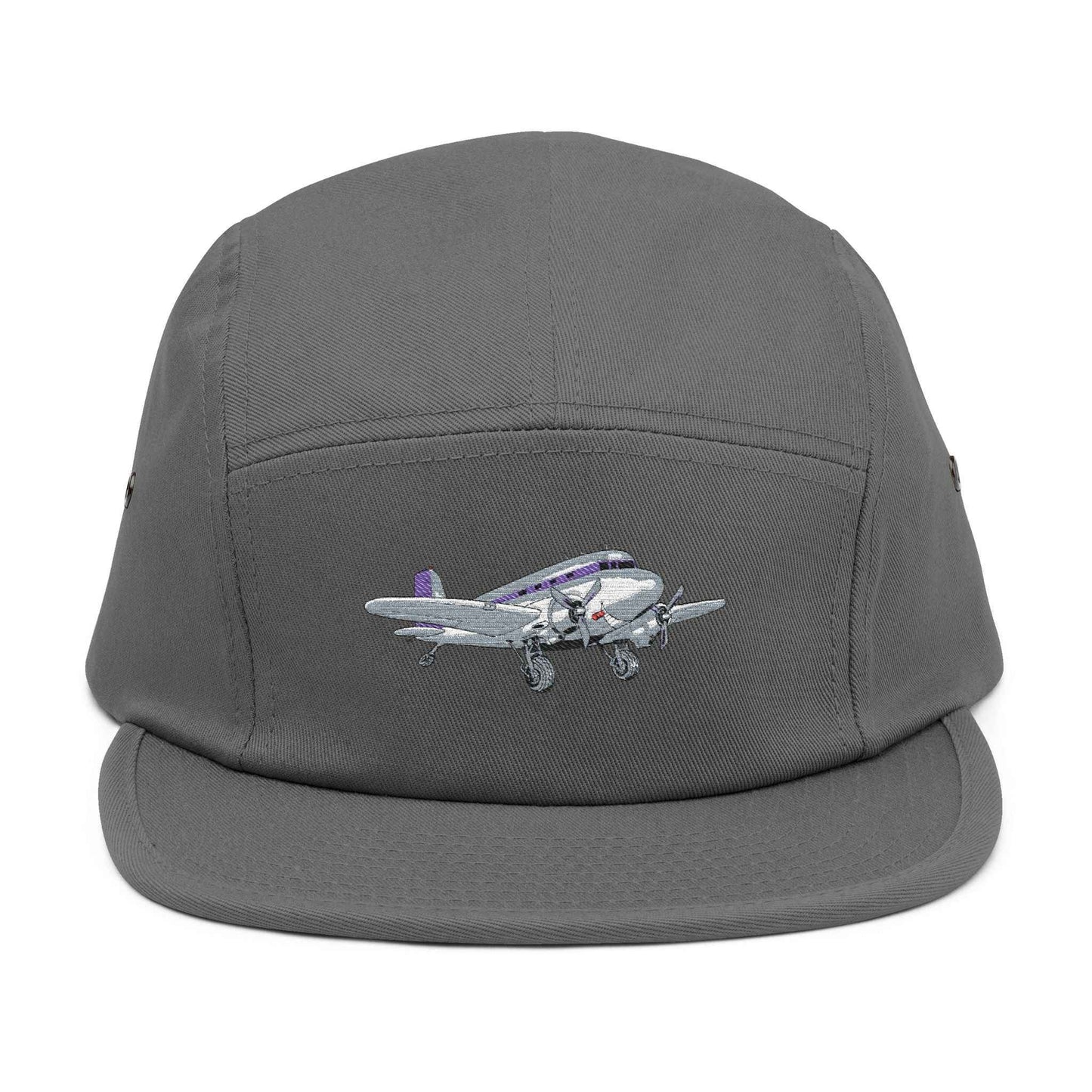 Vintage DC3 Dakota Embroidered 5-Panel Cap